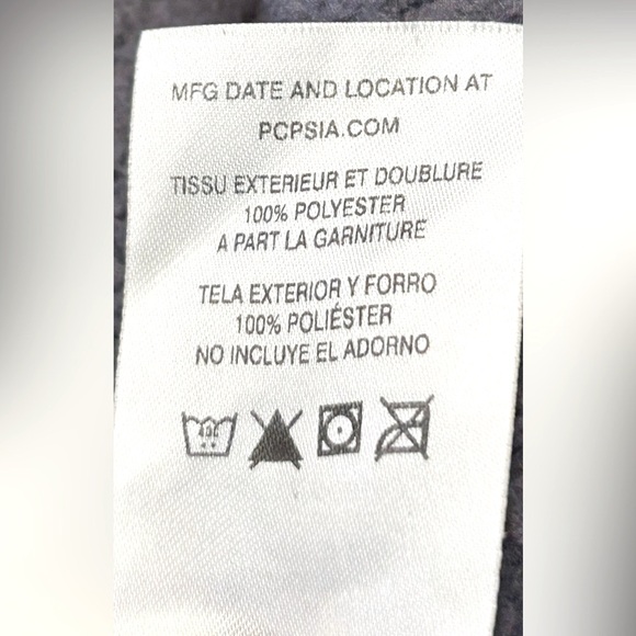 Patagonia Los Gatos 1/4 Zip Fleece Pullover Sweater in Smolder Blue, Size Small - Picture 12 of 14